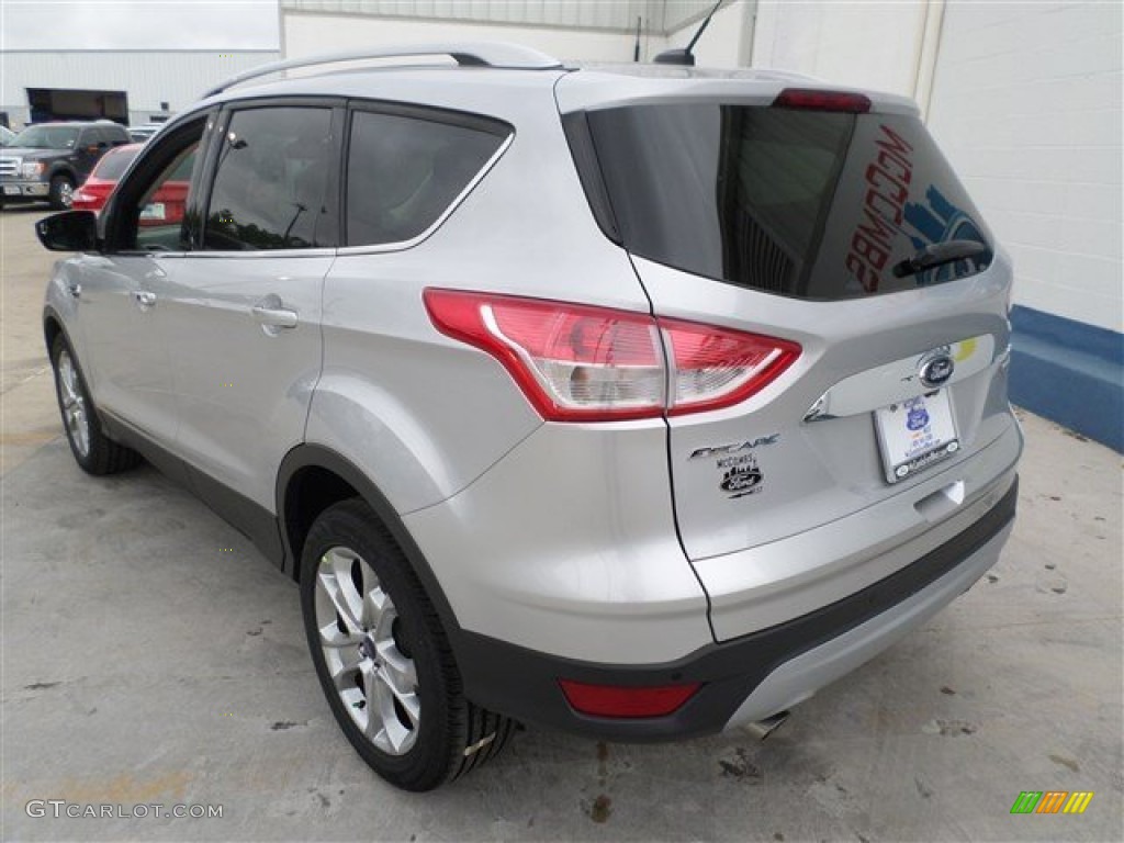 2014 Escape Titanium 1.6L EcoBoost - Ingot Silver / Charcoal Black photo #3