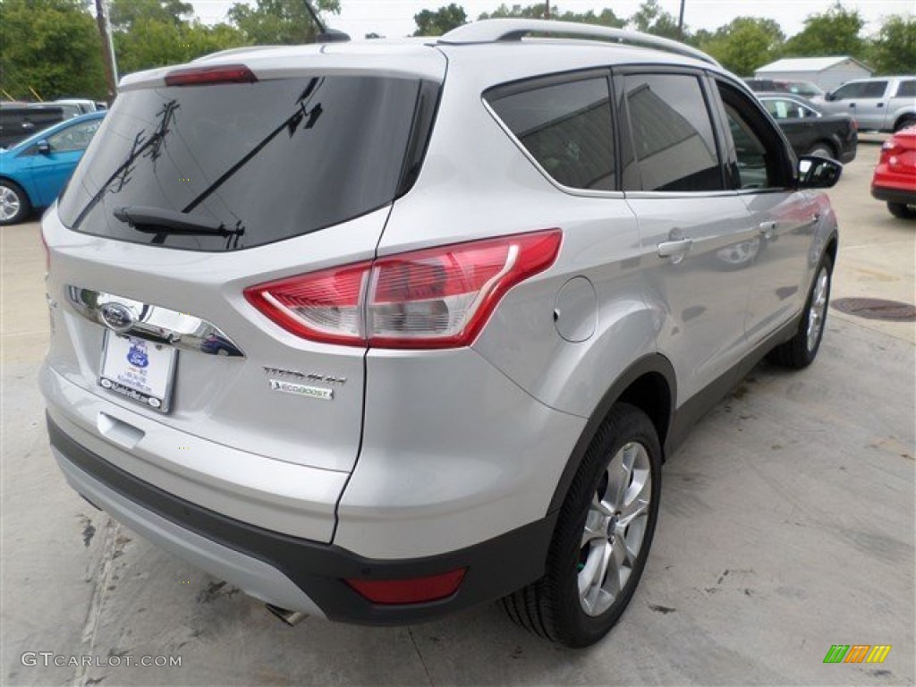 2014 Escape Titanium 1.6L EcoBoost - Ingot Silver / Charcoal Black photo #5