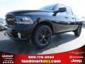 2014 Black Ram 1500 Express Quad Cab  photo #1