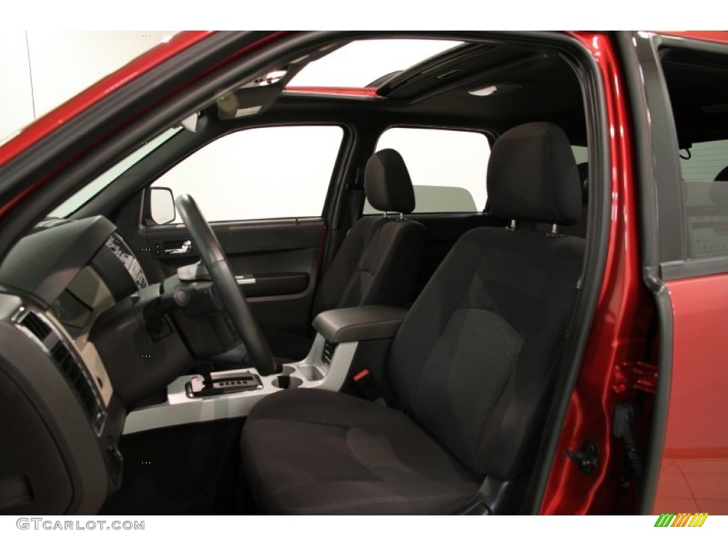 2008 Mariner V6 4WD - Vivid Red Metallic / Black photo #6