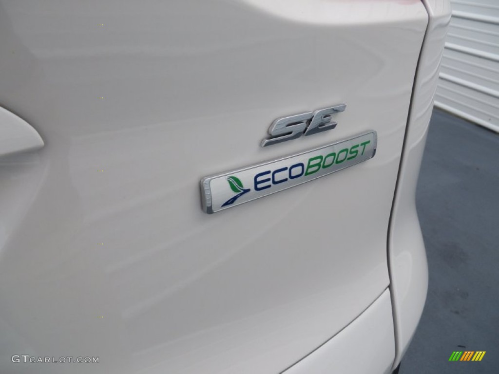 2014 Escape SE 1.6L EcoBoost - White Platinum / Charcoal Black photo #16