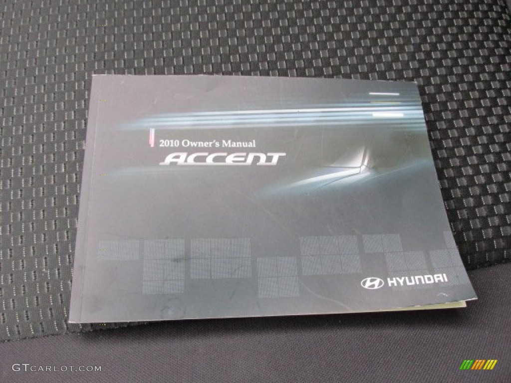 2010 Accent GS 3 Door - Platinum Silver / Black photo #17