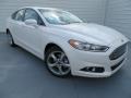 White Platinum - Fusion SE EcoBoost Photo No. 1
