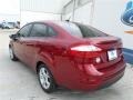 Ruby Red - Fiesta SE Sedan Photo No. 3
