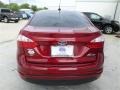Ruby Red - Fiesta SE Sedan Photo No. 4