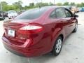 Ruby Red - Fiesta SE Sedan Photo No. 5