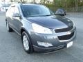 2011 Cyber Gray Metallic Chevrolet Traverse LT  photo #3