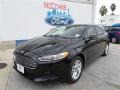 2014 Tuxedo Black Ford Fusion SE EcoBoost  photo #1