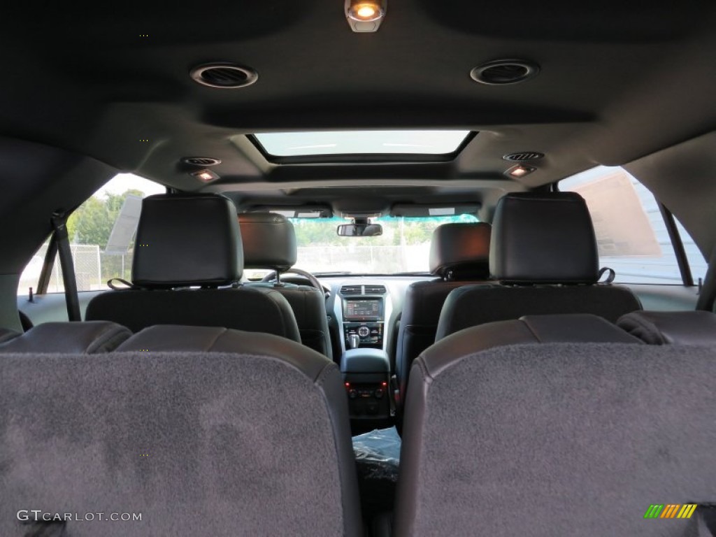 2014 Explorer Limited - White Platinum / Charcoal Black photo #27