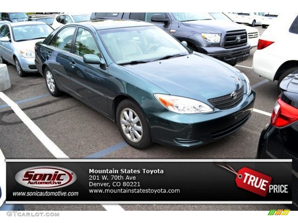 Aspen Green Pearl Toyota Camry