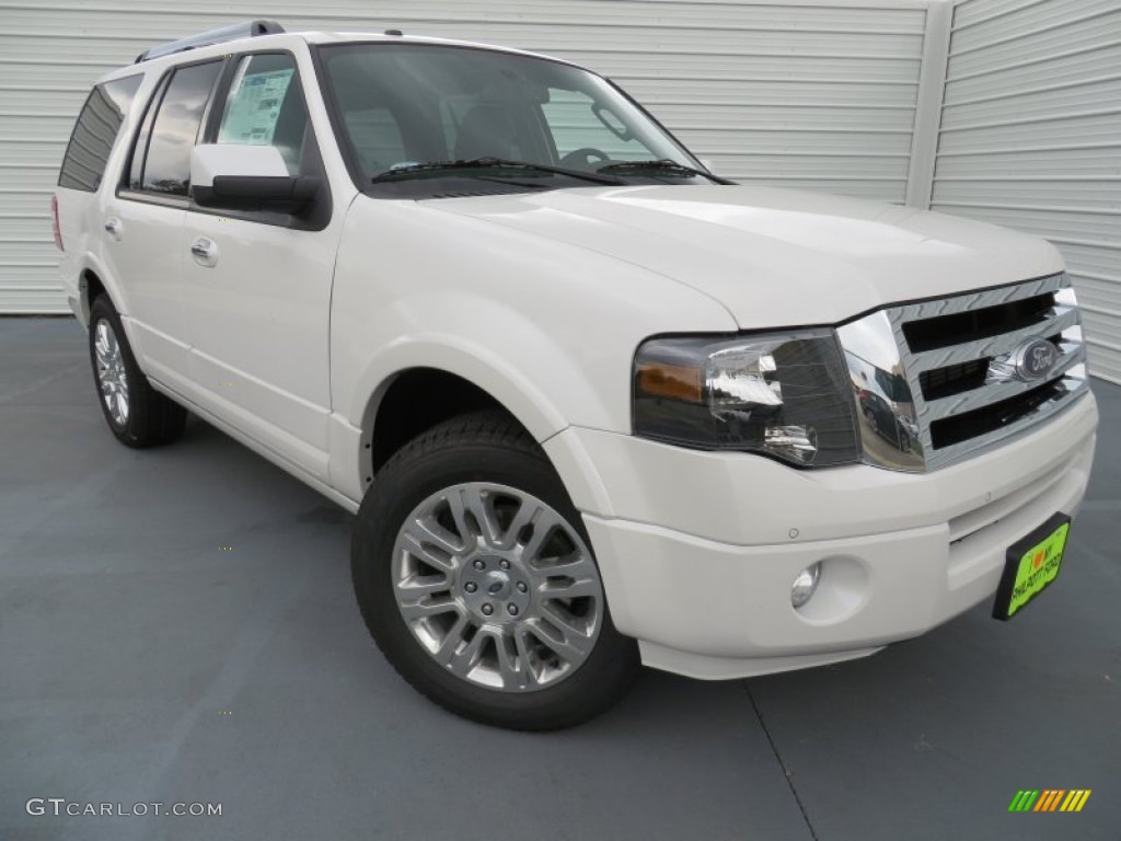 White Platinum Ford Expedition