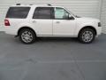 2014 White Platinum Ford Expedition Limited  photo #3