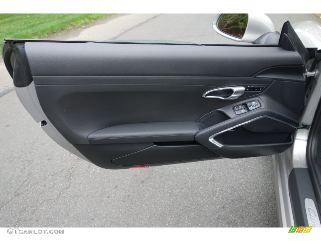 2013 Porsche 911 Carrera Cabriolet Black Door Panel Photo #86923747