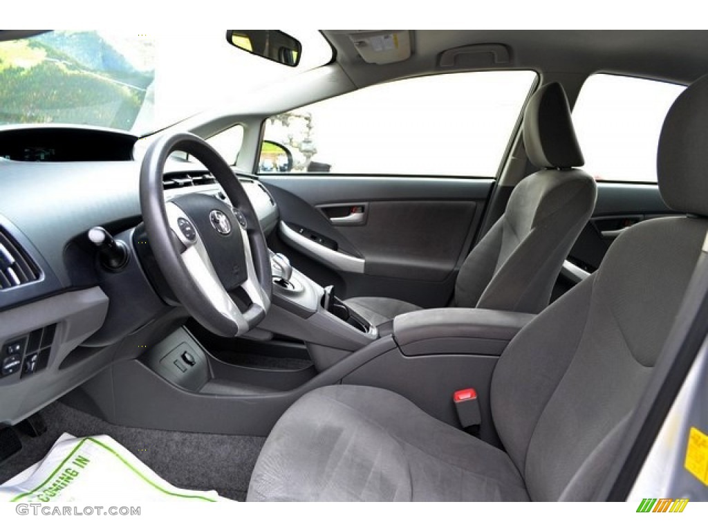2010 Prius Hybrid II - Classic Silver Metallic / Dark Gray photo #10