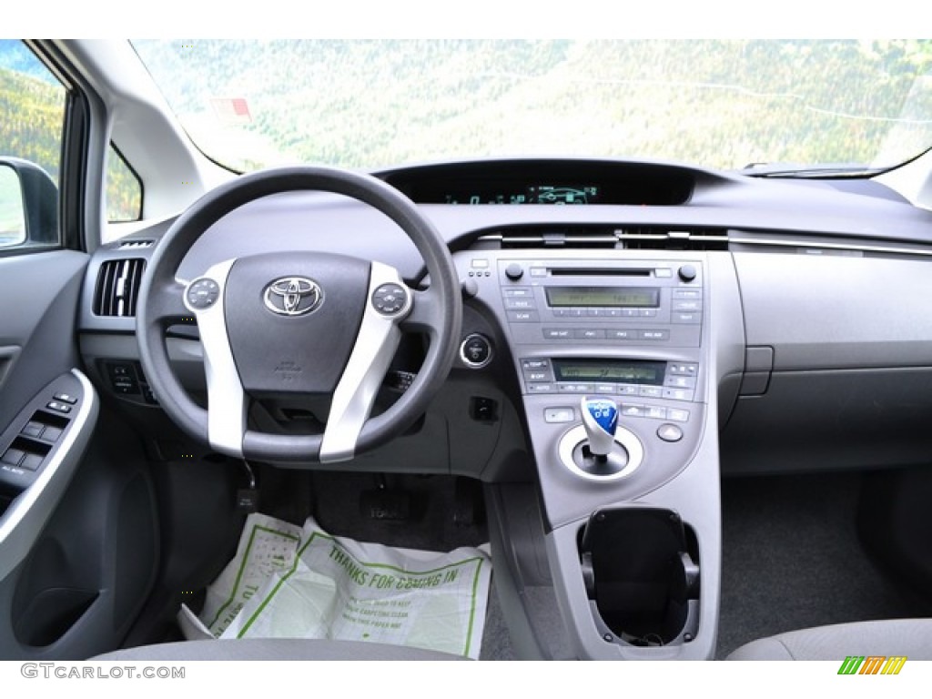 2010 Toyota Prius Hybrid II Dark Gray Dashboard Photo #86923828