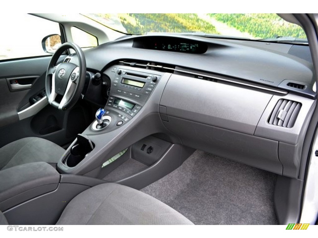 2010 Toyota Prius Hybrid II Dark Gray Dashboard Photo #86923873