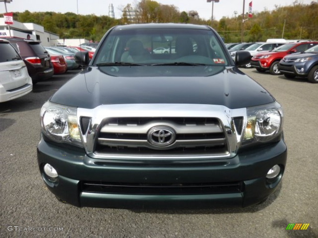 2010 Tacoma V6 TRD Access Cab 4x4 - Timberland Mica / Graphite photo #2