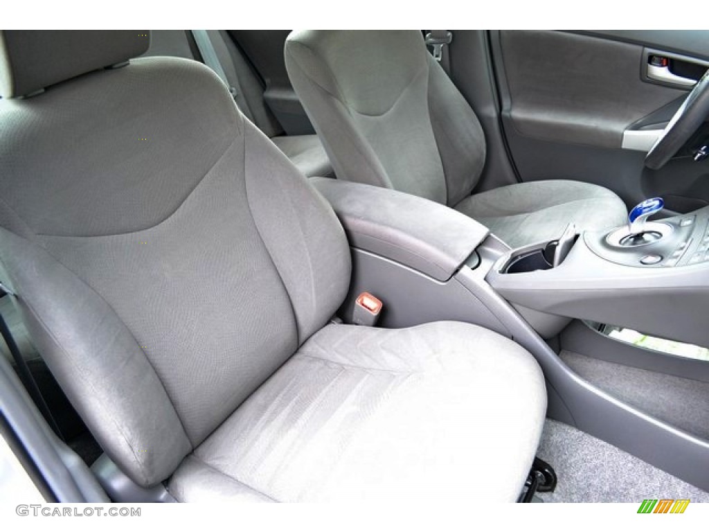 2010 Prius Hybrid II - Classic Silver Metallic / Dark Gray photo #16