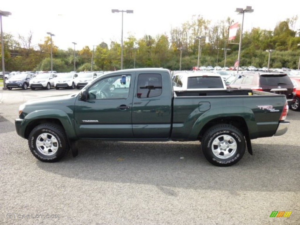 2010 Tacoma V6 TRD Access Cab 4x4 - Timberland Mica / Graphite photo #4