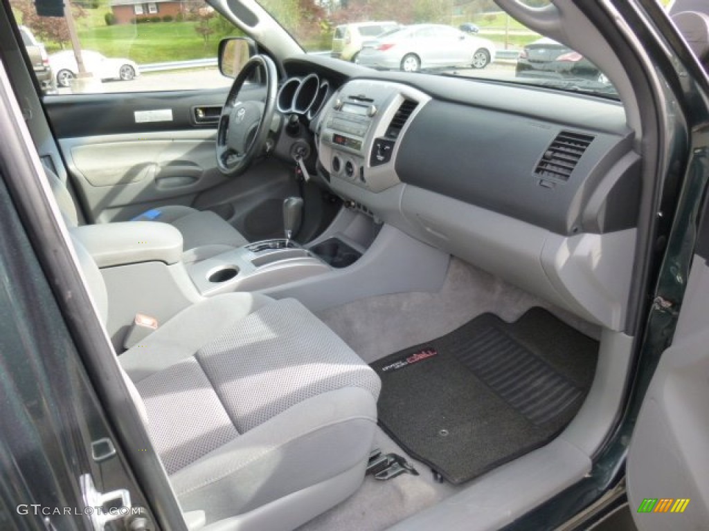 2010 Tacoma V6 TRD Access Cab 4x4 - Timberland Mica / Graphite photo #8