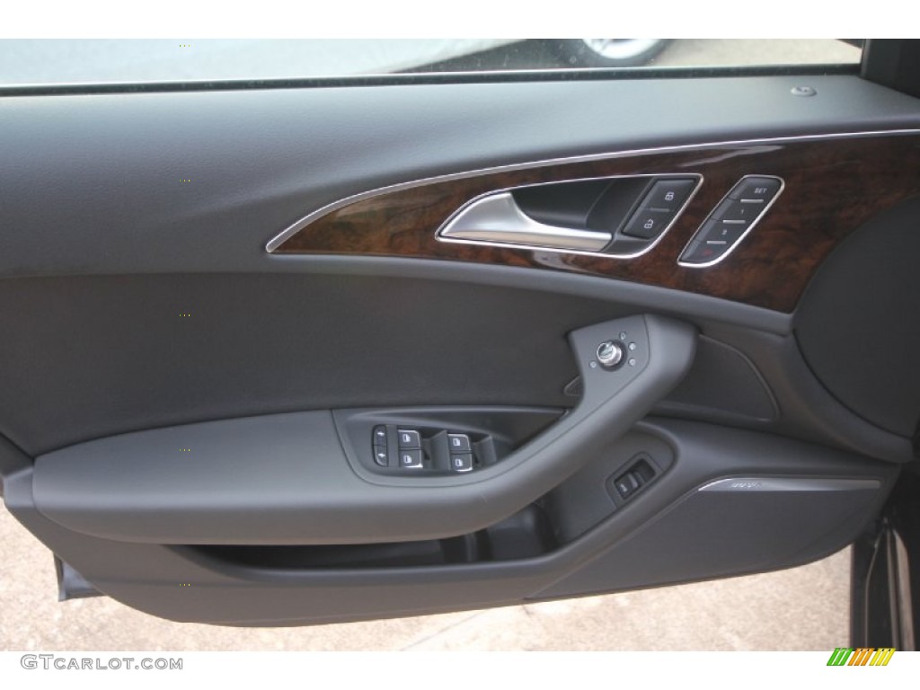2014 A6 3.0T quattro Sedan - Oolong Gray Metallic / Black photo #11
