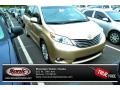 Sandy Beach Metallic 2011 Toyota Sienna XLE AWD