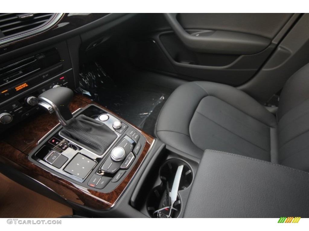 2014 A6 3.0T quattro Sedan - Oolong Gray Metallic / Black photo #16