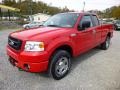 Bright Red - F150 STX SuperCab 4x4 Photo No. 3