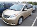 2011 Sandy Beach Metallic Toyota Sienna XLE AWD  photo #4