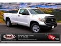 2014 Super White Toyota Tundra SR Regular Cab 4x4  photo #1