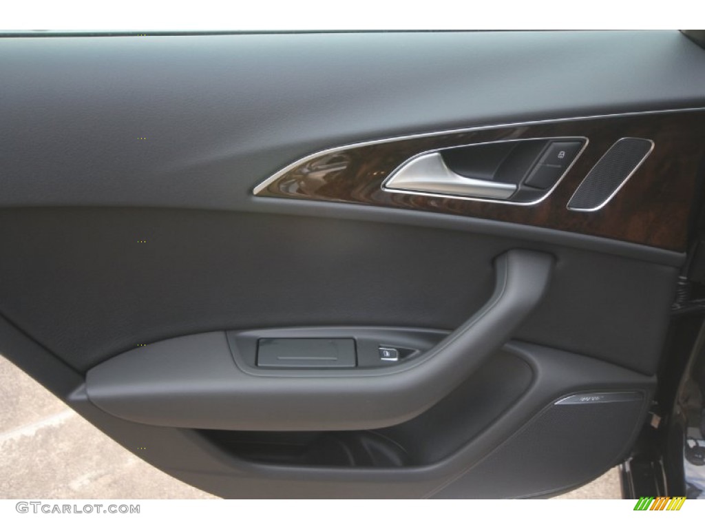 2014 A6 3.0T quattro Sedan - Oolong Gray Metallic / Black photo #27