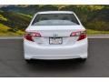 2014 Super White Toyota Camry LE  photo #4