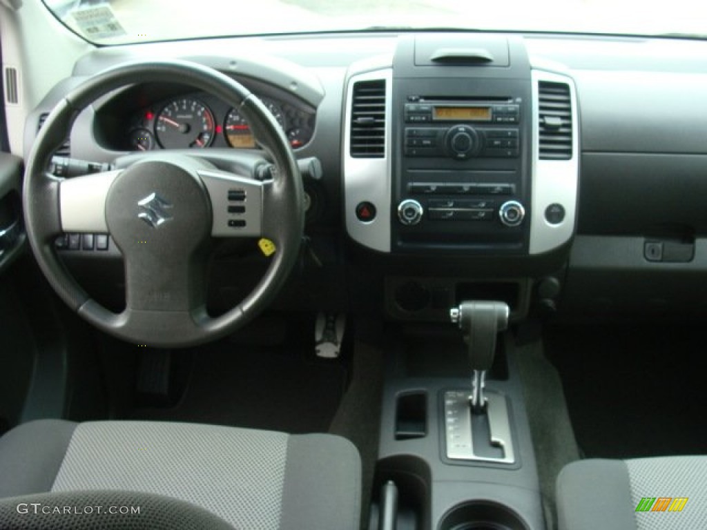 2009 Suzuki Equator Crew Cab Graphite Dashboard Photo #86925324