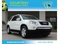 White Diamond Tricoat 2009 GMC Acadia SLT