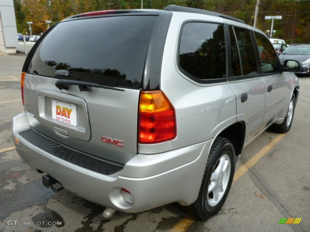 2008 Envoy SLE 4x4 - Silver Mist Metallic / Ebony photo #3