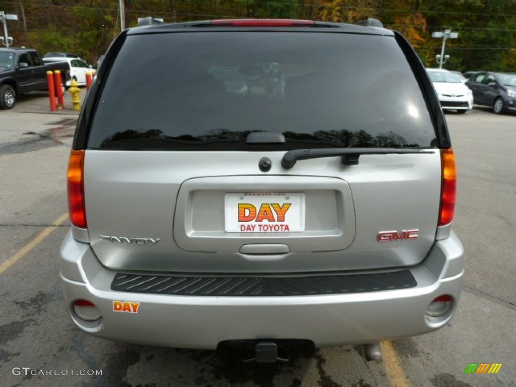 2008 Envoy SLE 4x4 - Silver Mist Metallic / Ebony photo #4