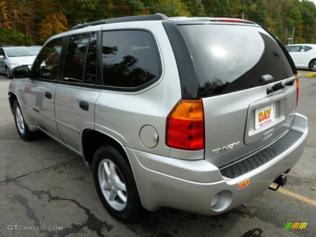 2008 Envoy SLE 4x4 - Silver Mist Metallic / Ebony photo #5