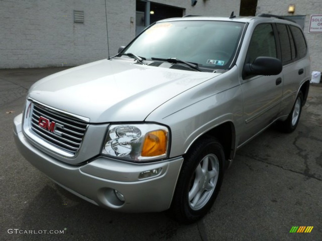 2008 Envoy SLE 4x4 - Silver Mist Metallic / Ebony photo #7