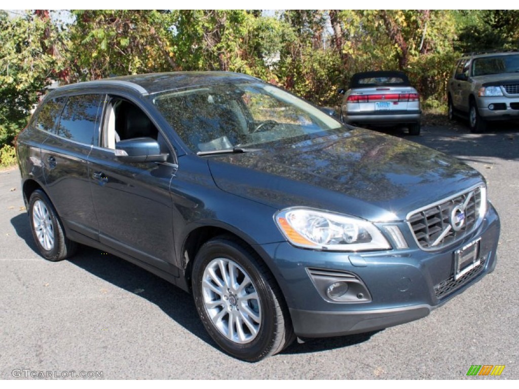 2010 XC60 T6 AWD - Barents Blue Metallic / Anthracite photo #3