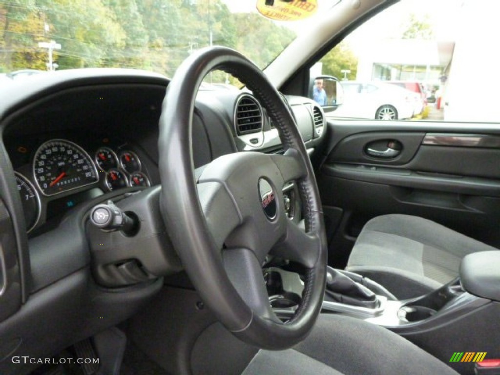 2008 Envoy SLE 4x4 - Silver Mist Metallic / Ebony photo #15