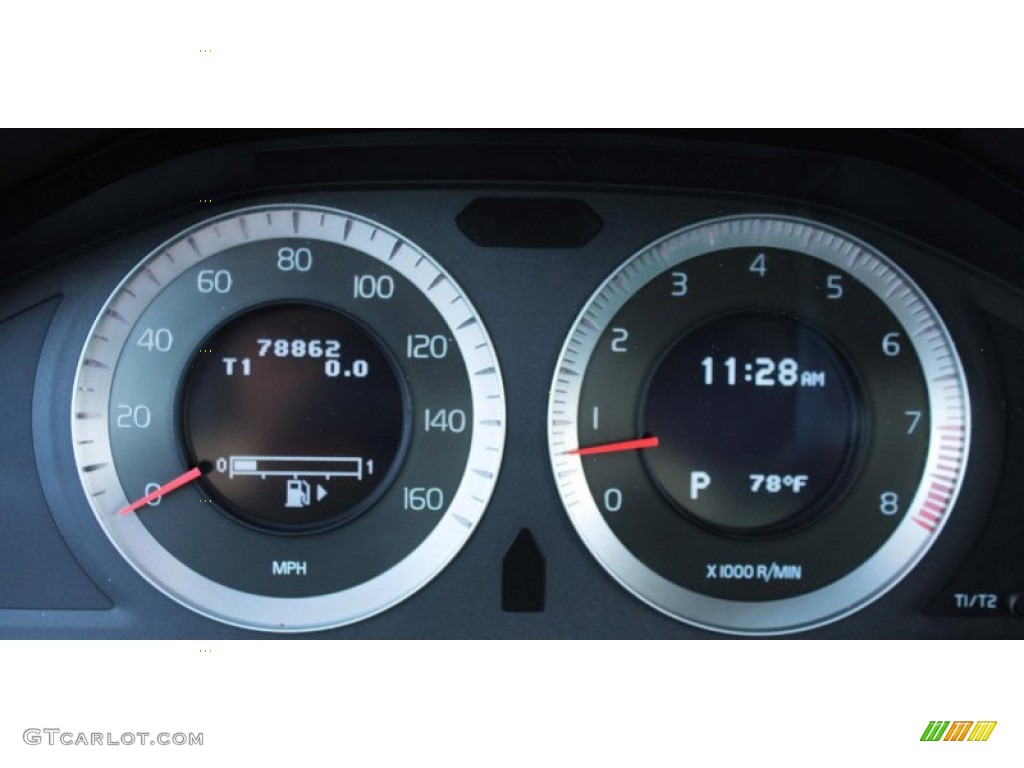 2010 XC60 T6 AWD - Barents Blue Metallic / Anthracite photo #18