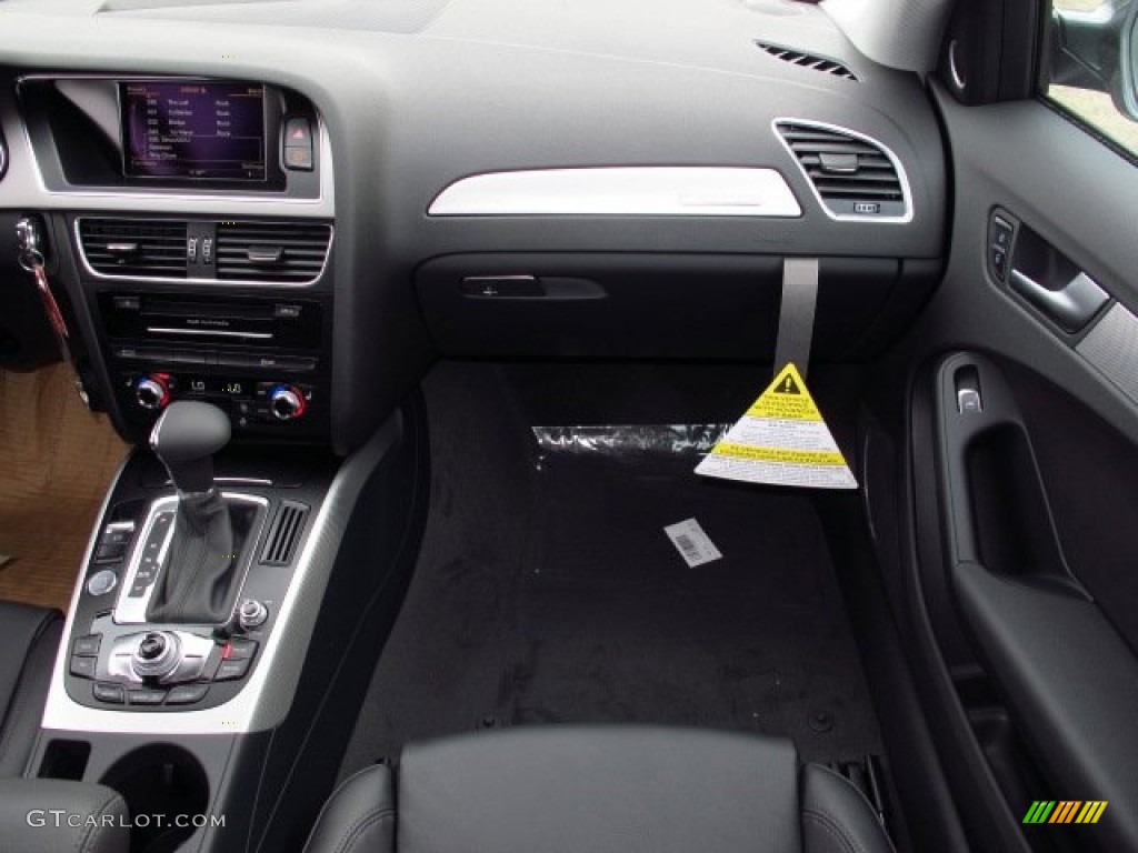 2014 A4 2.0T quattro Sedan - Monsoon Grey Metallic / Black photo #14