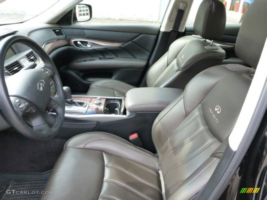 2011 Infiniti M 56x AWD Sedan Front Seat Photos
