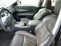 2011 Infiniti M Graphite Interior Front Seat Photo