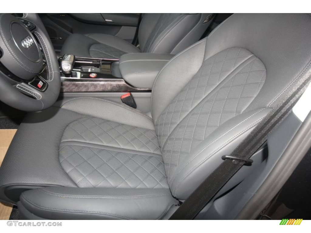 2014 Audi S8 quattro S Front Seat Photo #86929438
