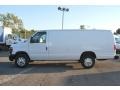 2008 Oxford White Ford E Series Van E350 Super Duty Commericial Extended  photo #7