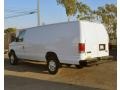 2008 Oxford White Ford E Series Van E350 Super Duty Commericial Extended  photo #8