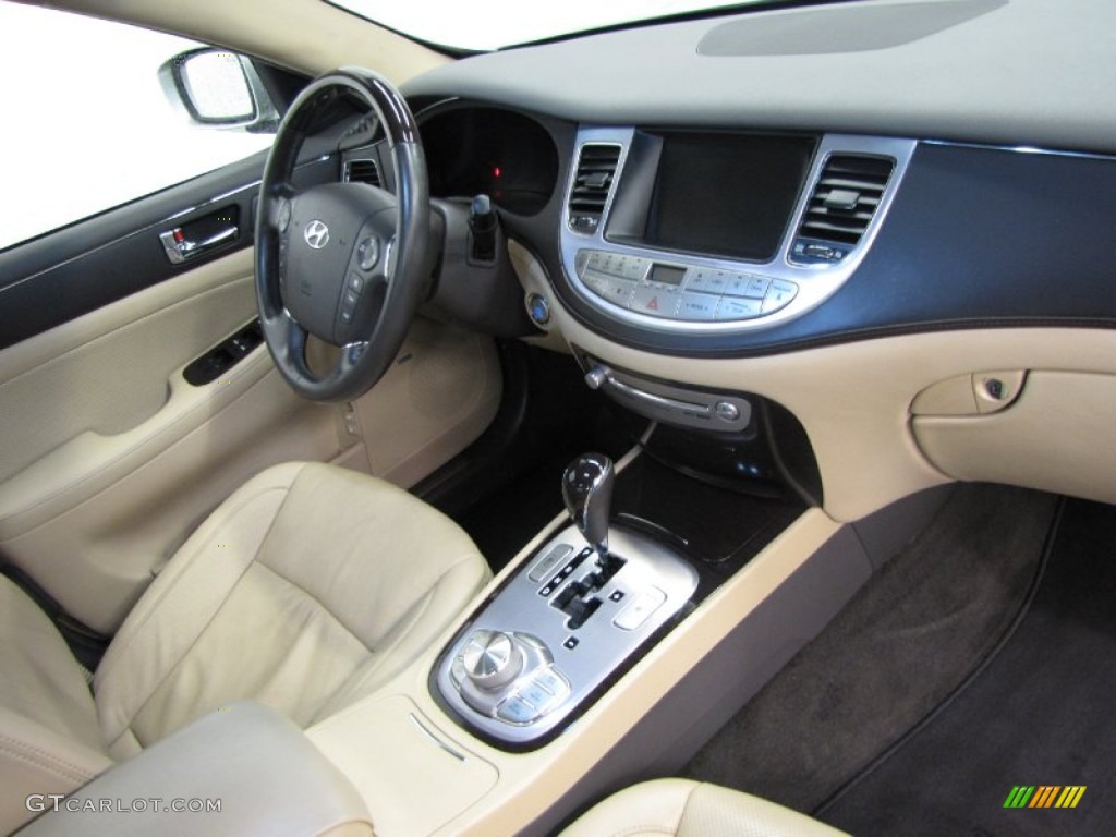 2011 Genesis 4.6 Sedan - Platinum Metallic / Cashmere photo #24