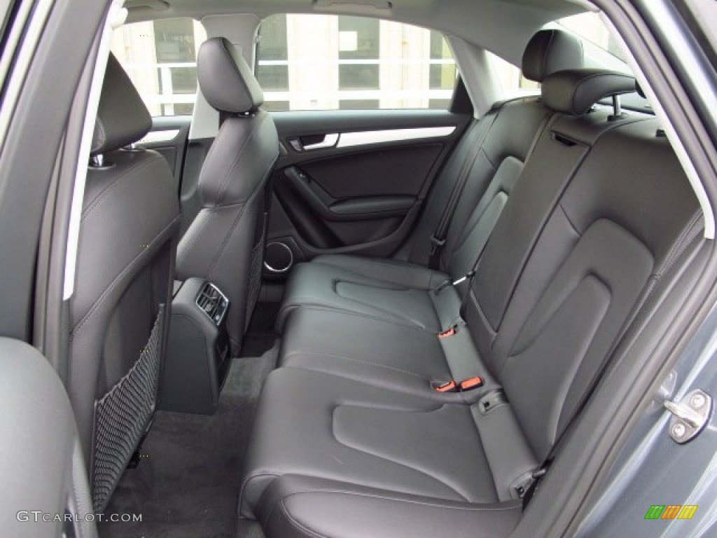 2014 A4 2.0T quattro Sedan - Monsoon Grey Metallic / Black photo #12