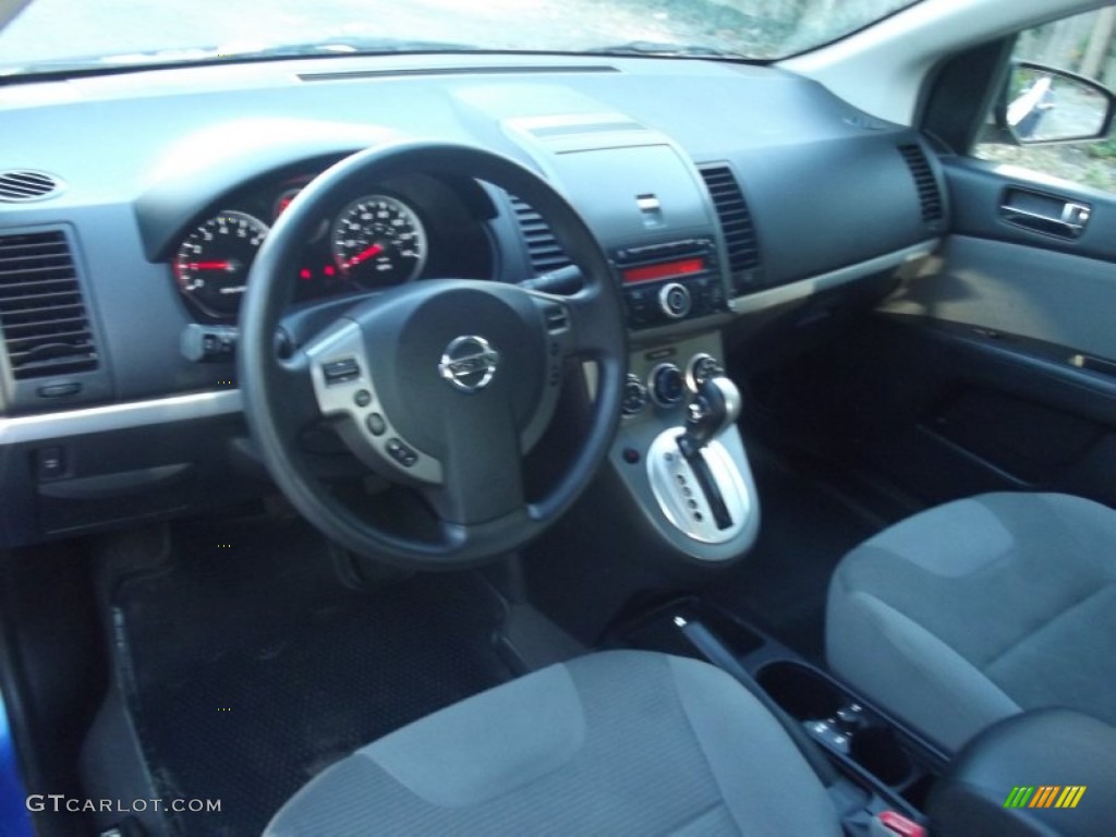 2011 Sentra 2.0 SR - Metallic Blue / Charcoal photo #8